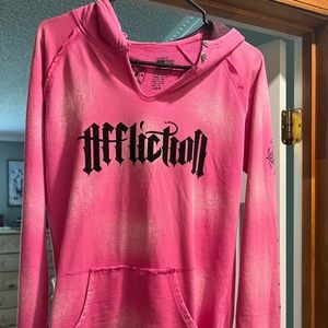 Affliction hoodie sz large